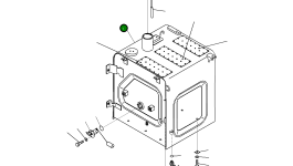 Бак 2050421310 Komatsu