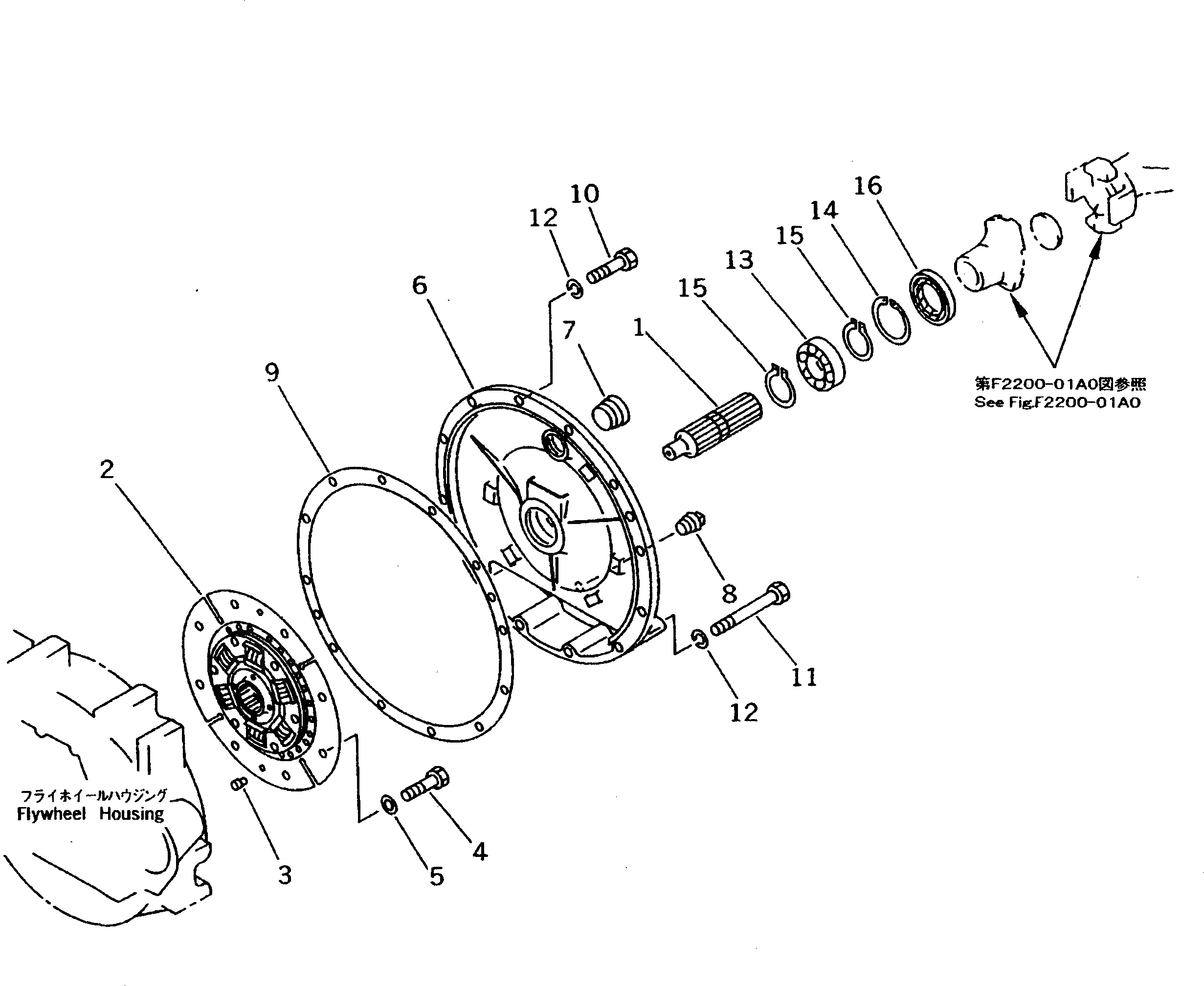 Прокладка 113-12-31121 Komatsu