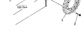 Ведущая звезда 20M-27-48111 Komatsu