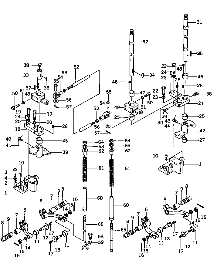Вал 150-65-15722 Komatsu