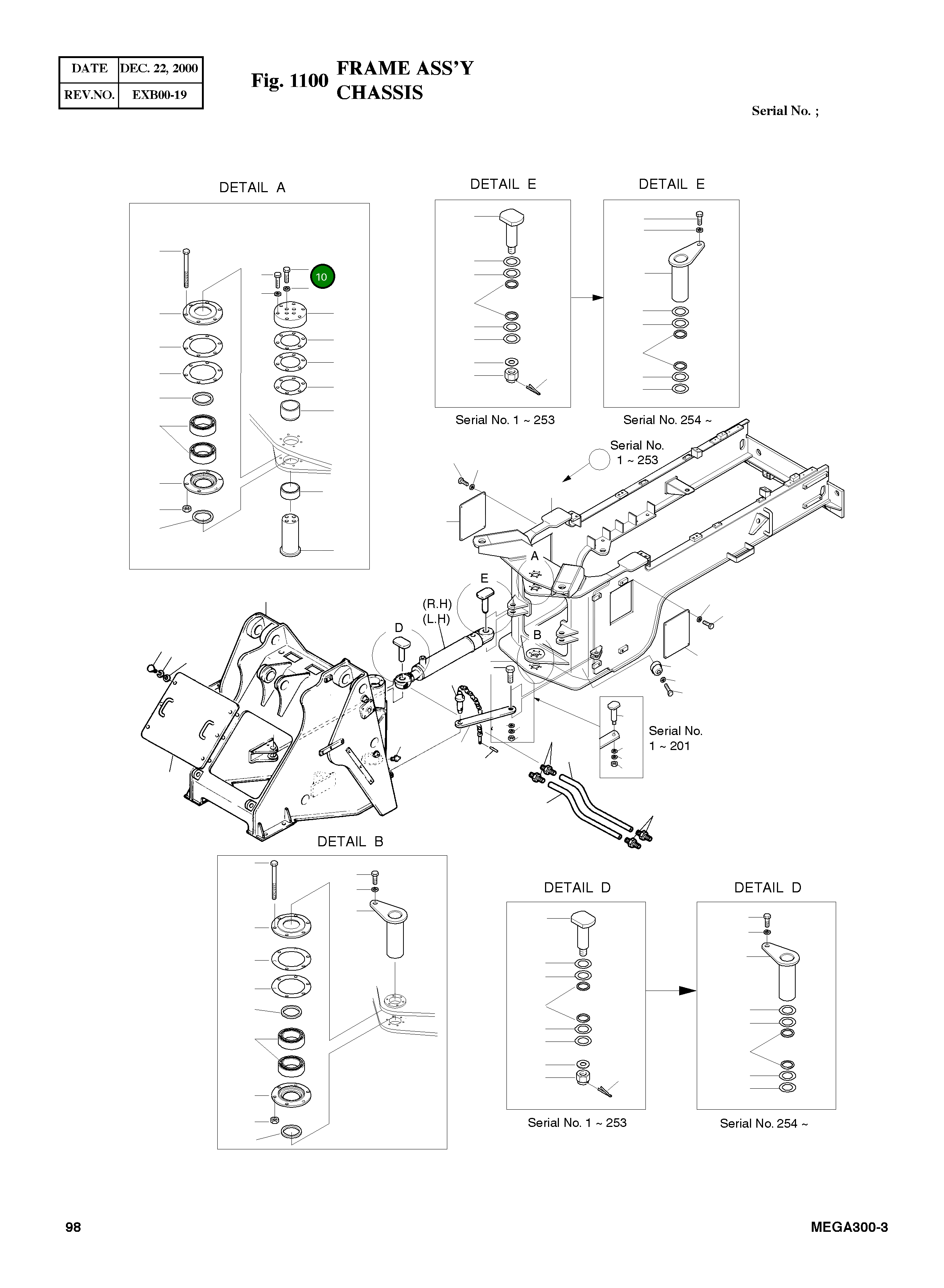 Болт M12X1.75X55 S0560861 Komatsu