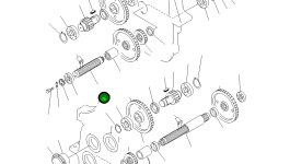Вал 176-76-61590 Komatsu