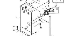 Бак 21U-60-21111 Komatsu