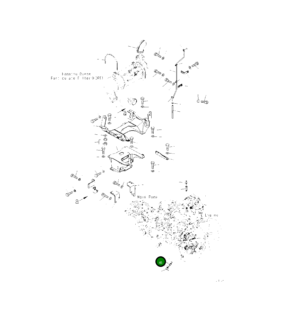 Адаптер 2A5-977-1130 Komatsu