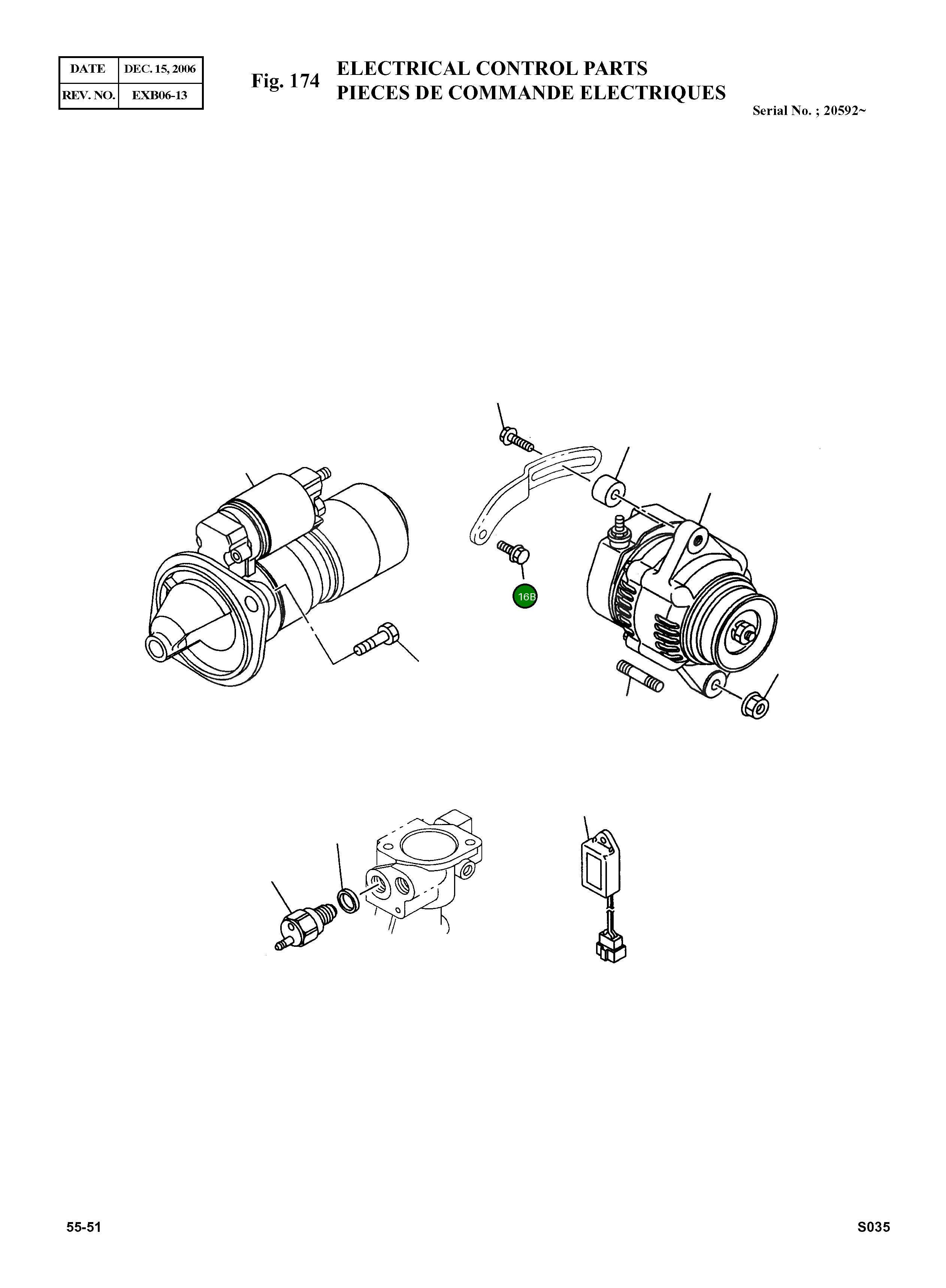 Болт M8X45 586400-3260 Komatsu