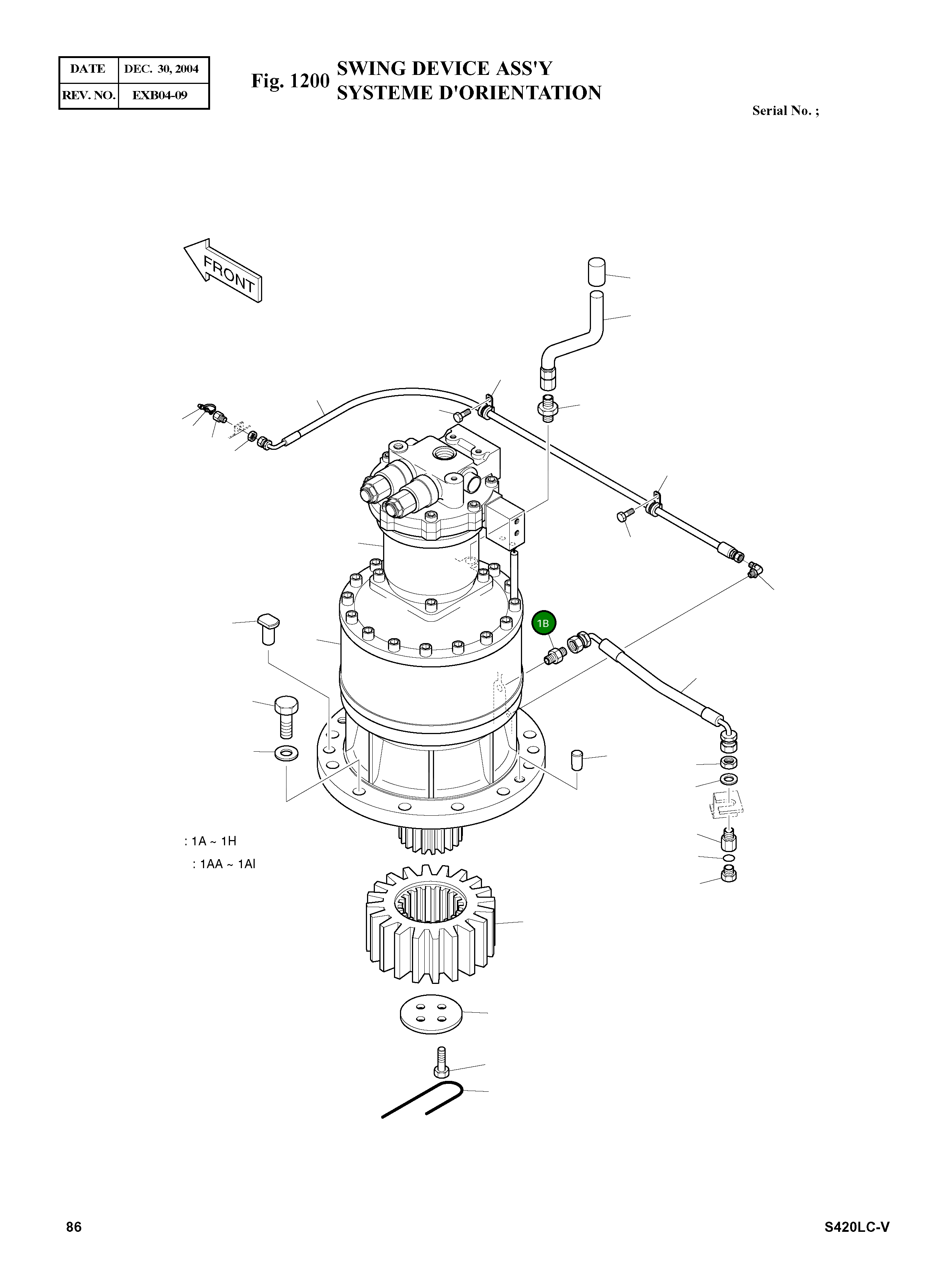 Адаптер 2181-1110D22 Komatsu