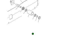 Вал 22L-09-R1V80 Komatsu