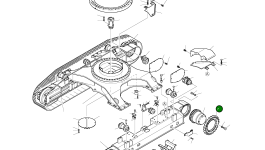Ведущая звезда 108-00019 Komatsu
