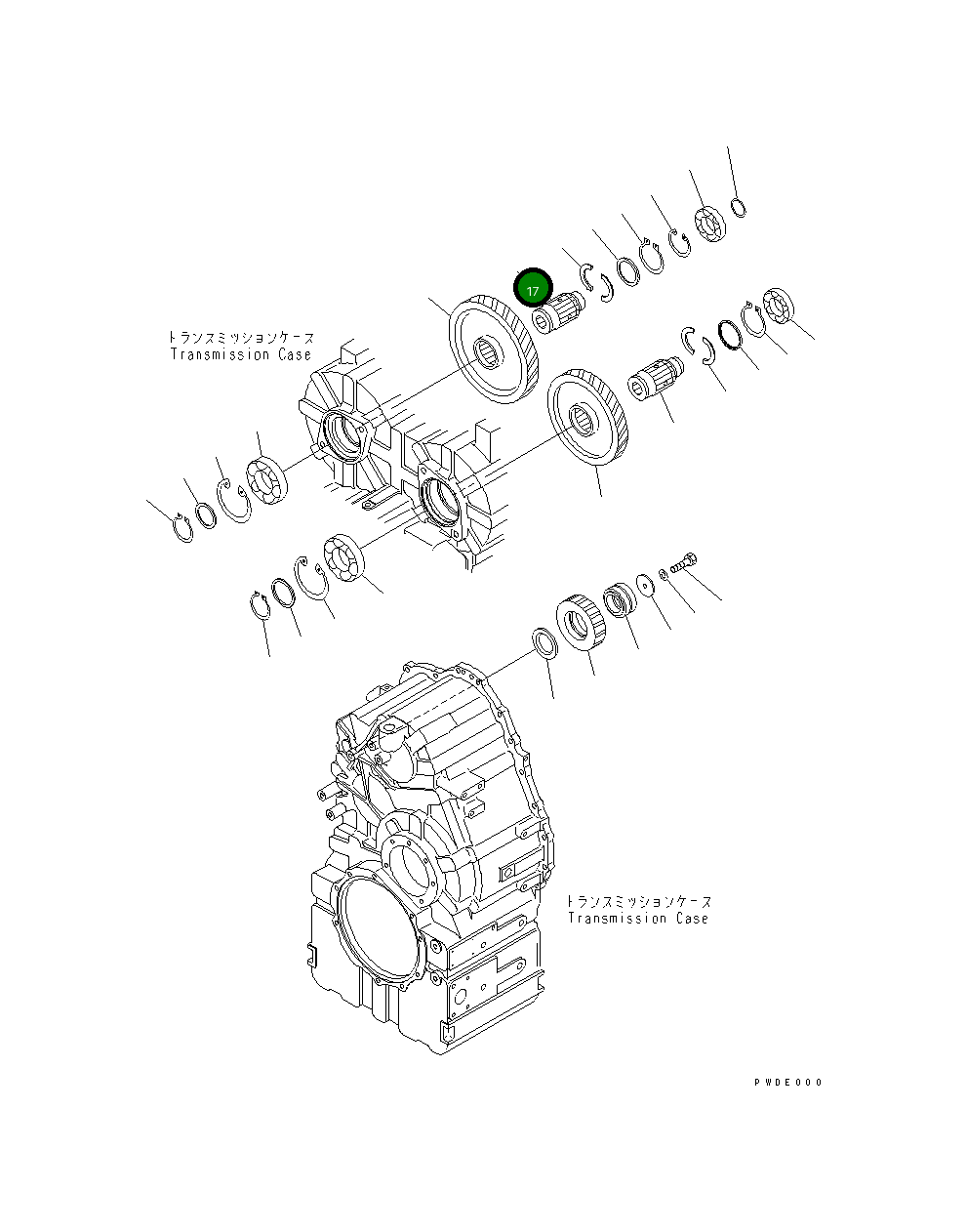 Вал 714-12-23231 Komatsu