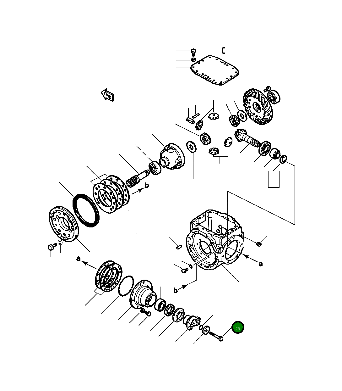Болт (225 FT-LBS TORQUE) 30 077 R1 Komatsu
