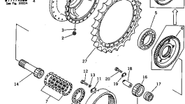 Роликовый подшипник 209-27-11640 Komatsu