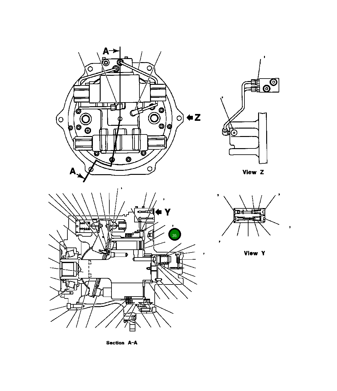 Башмак TMK1393-113 Komatsu