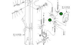 Вилка 11T-71-13490 Komatsu