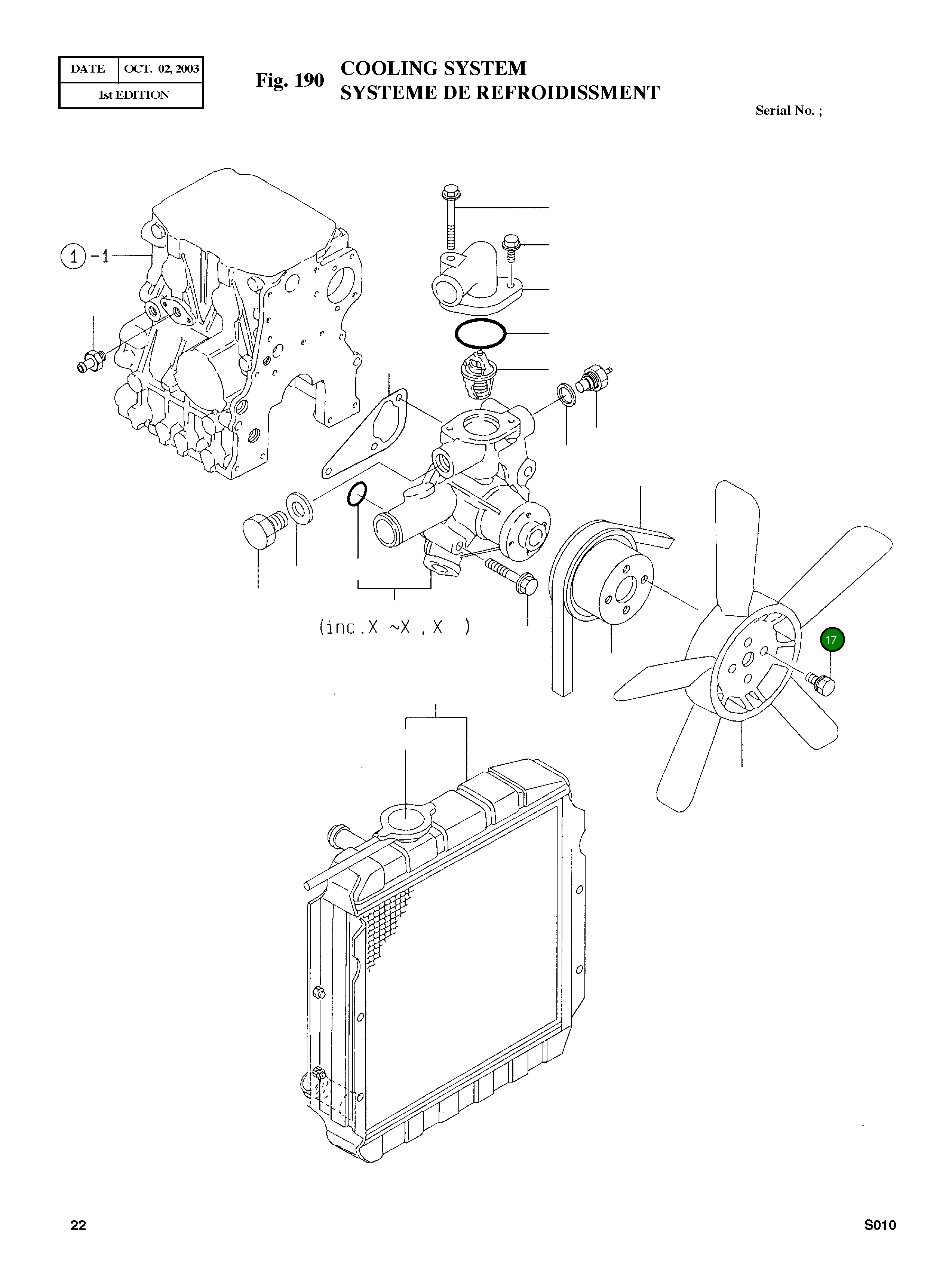 Болт M6X14 26014-060142 Komatsu