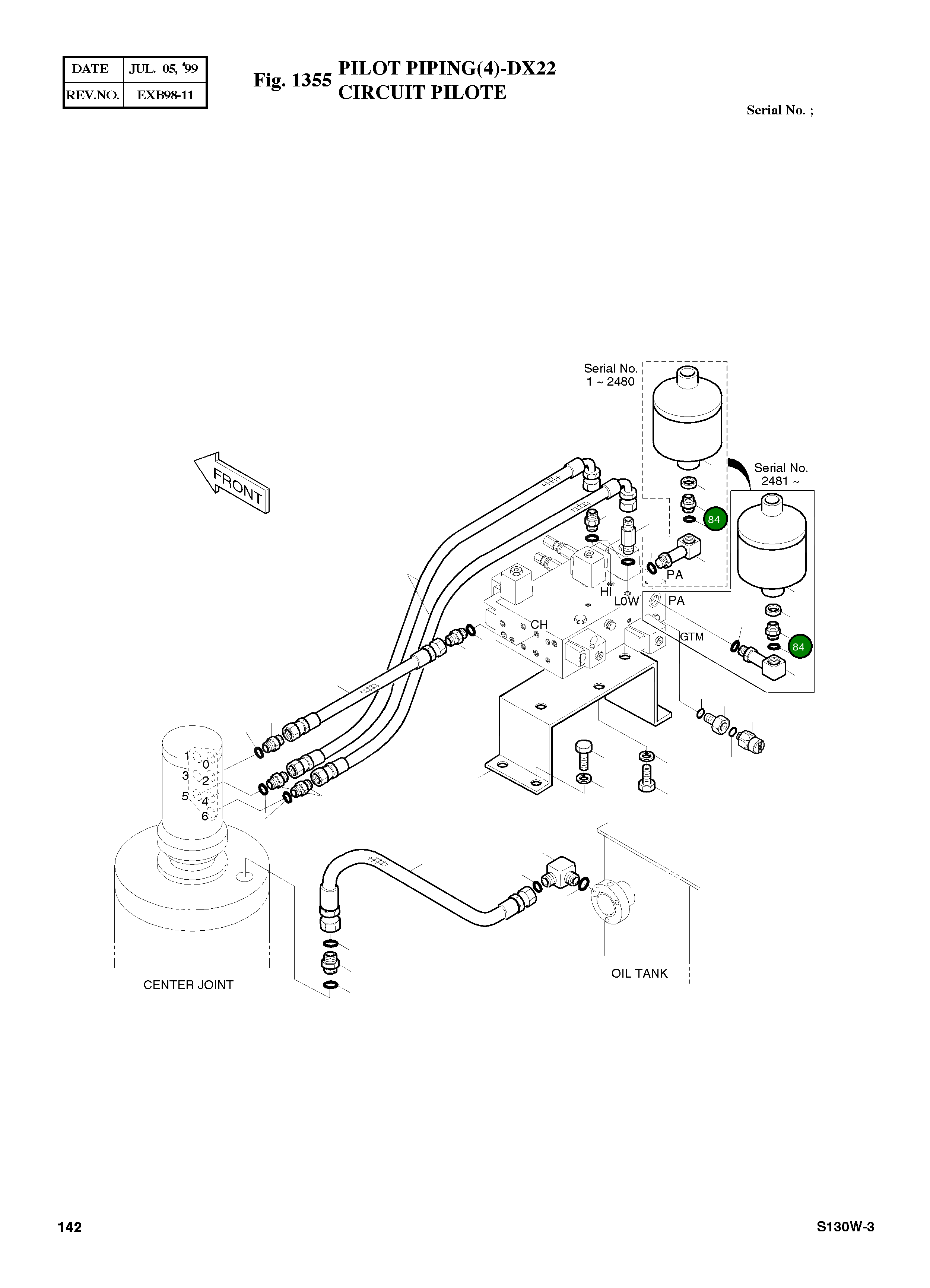 Адаптер M18X1.5-PF3/8 2181-1938D10 Komatsu