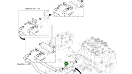 Адаптер PFO3/4-UNF1 3/16-12 2181-4133D34 Komatsu