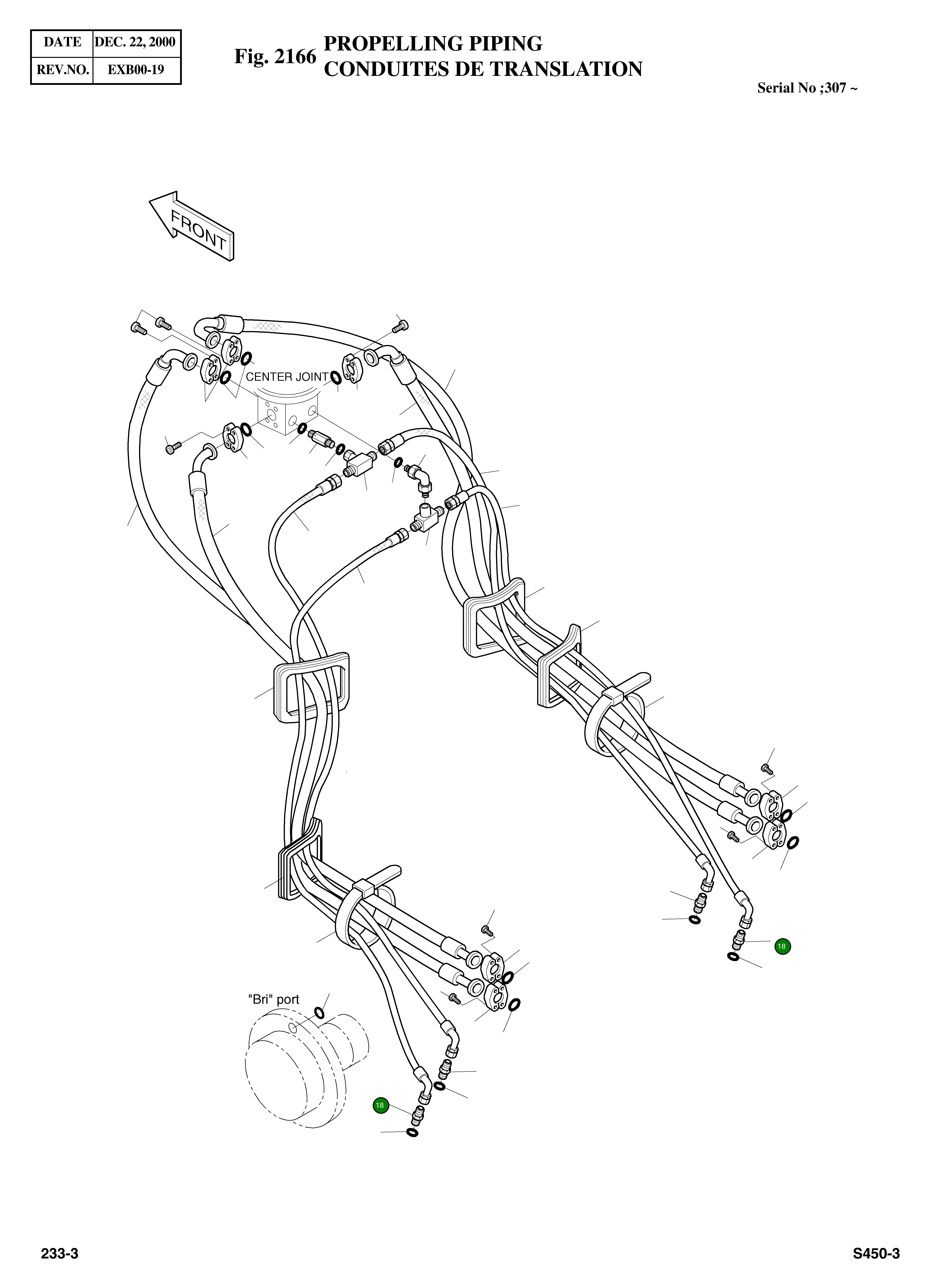 Адаптер M26X1.5-PF1/2 2181-1917D49 Komatsu