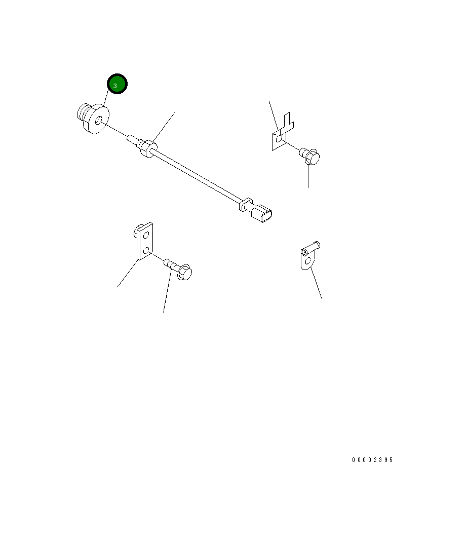 Адаптер CU5297571 Komatsu