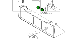 Бак 17A-04-41210 Komatsu