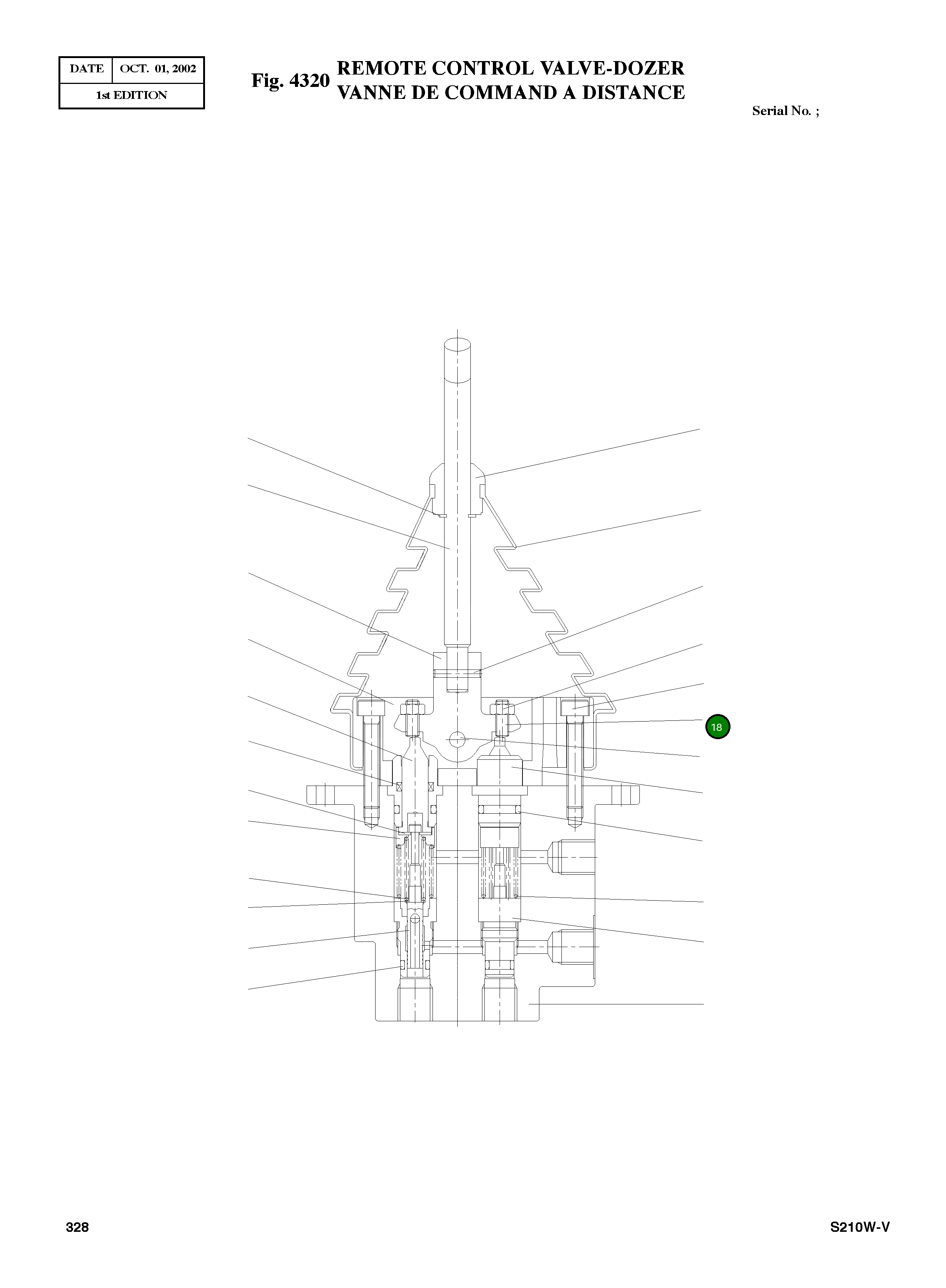 Болт M5X15 J96H2011 Komatsu