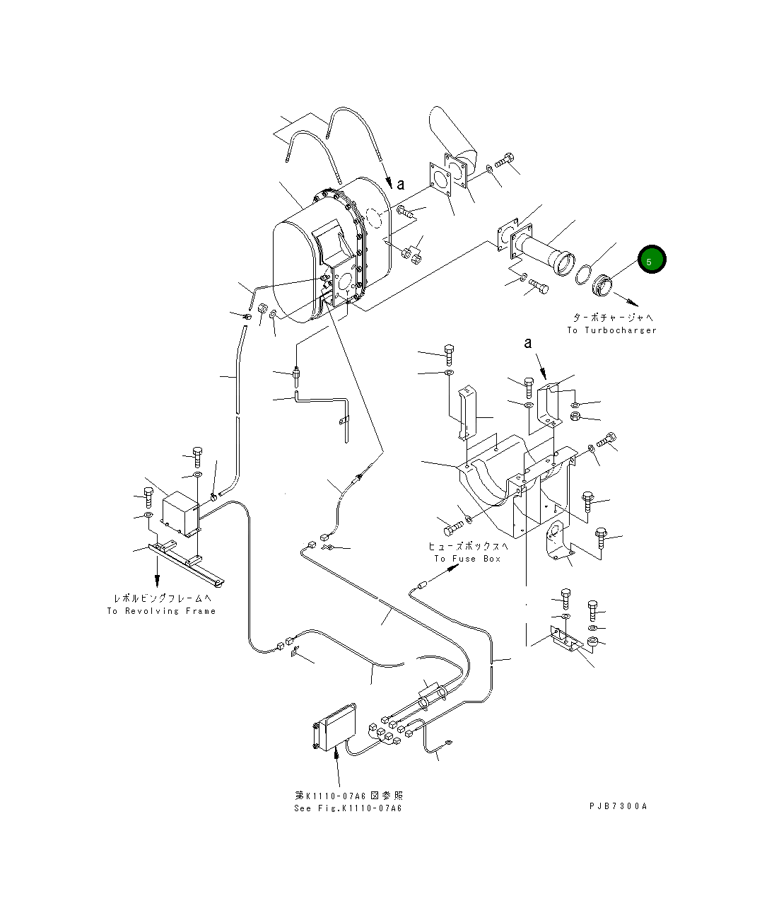 Адаптер 20Y-01-21880 Komatsu