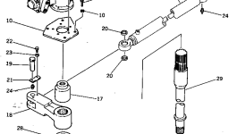 Вал 232-883-1130 Komatsu