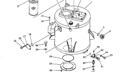 Бак 424-60-15115 Komatsu
