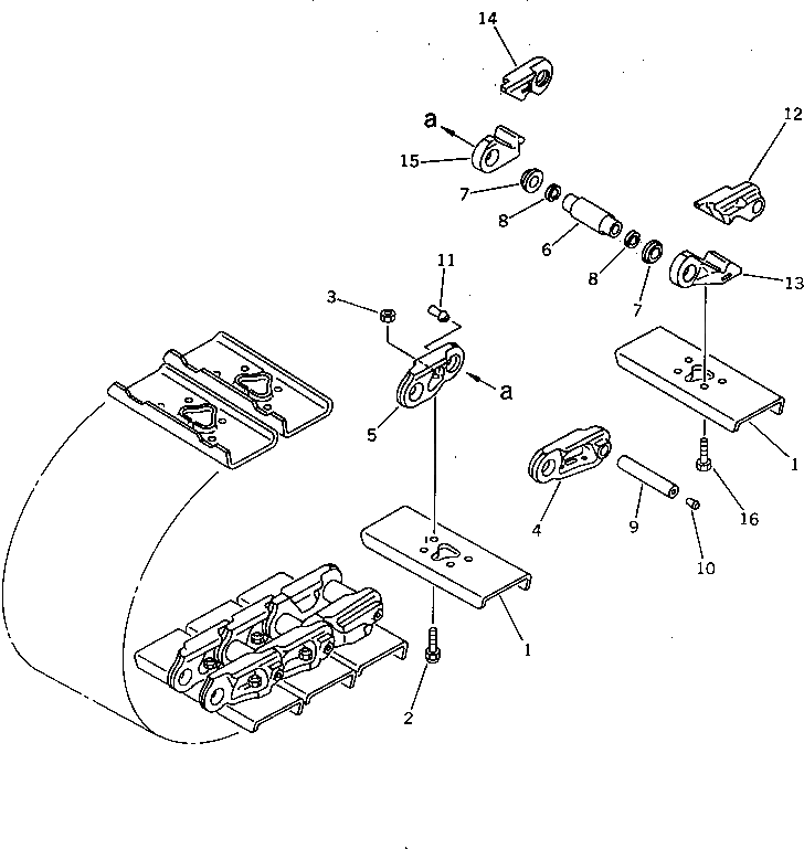 Башмак 144-32-11312 Komatsu