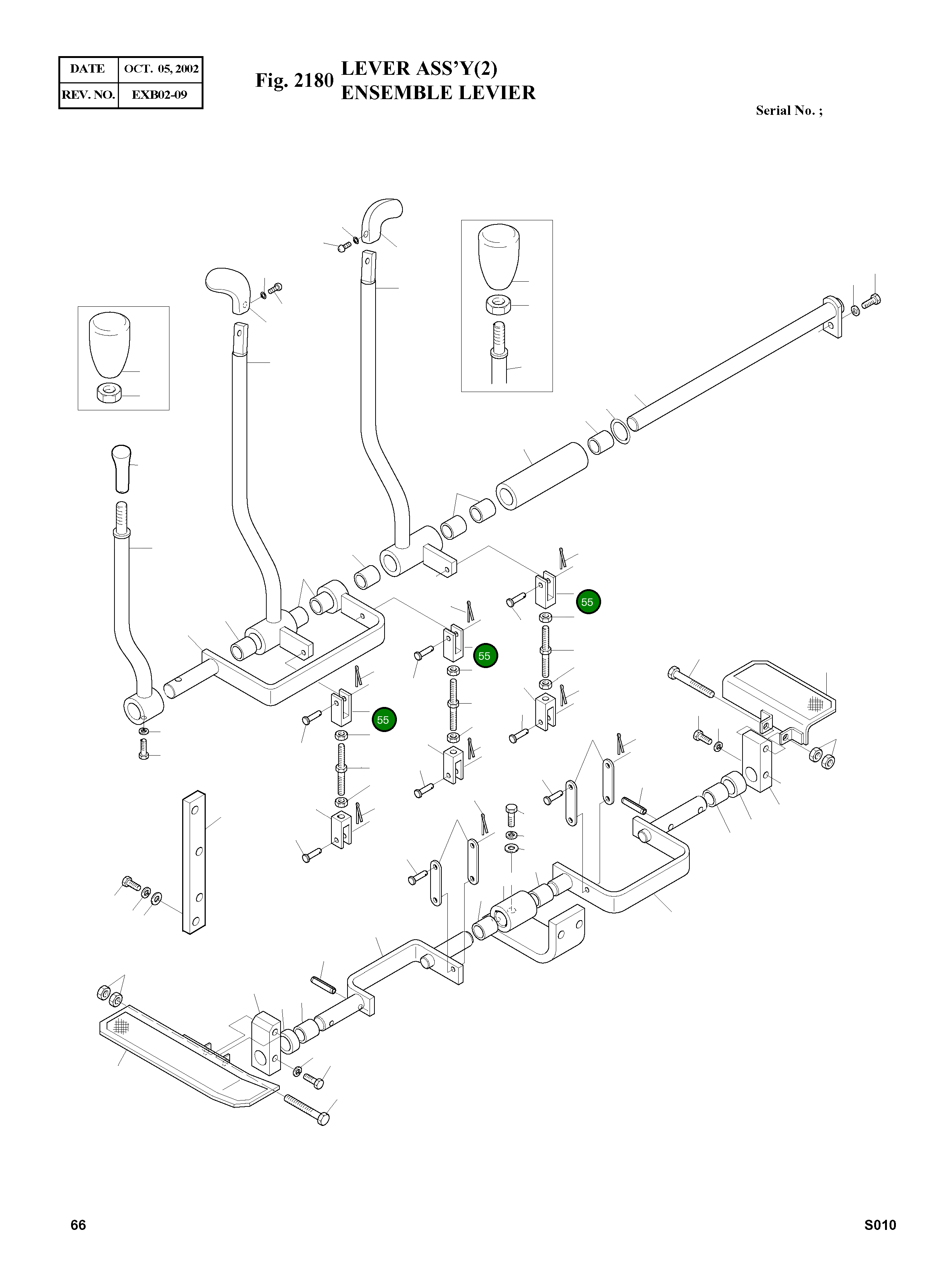 Вилка 2135-1127 Komatsu