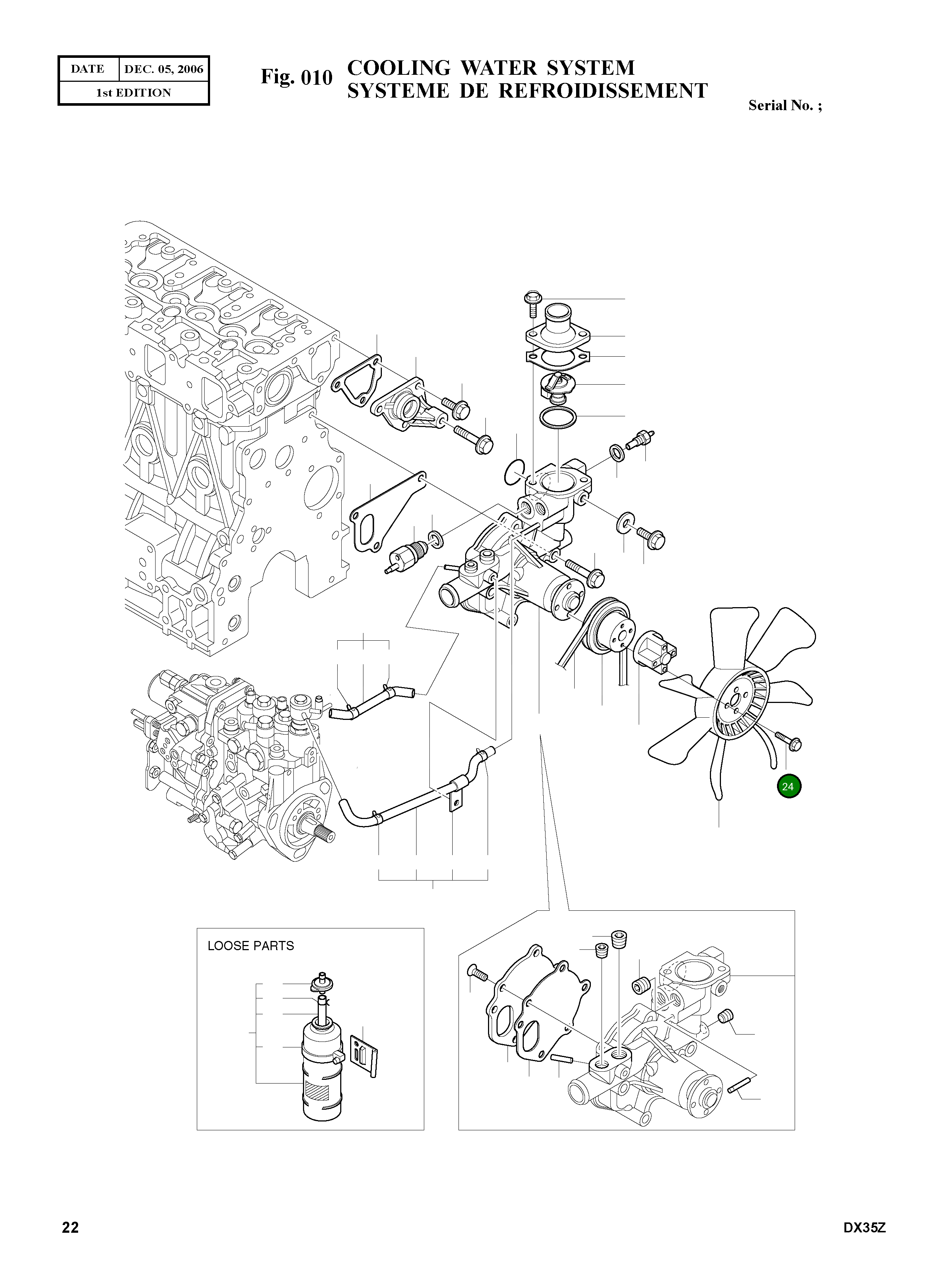 Болт M6X50 2.120-00032 Komatsu