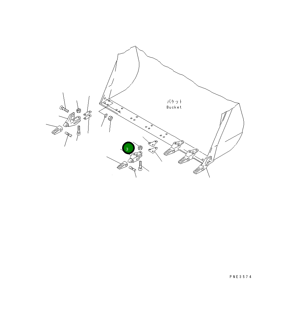 Адаптер 425-847-1191 Komatsu