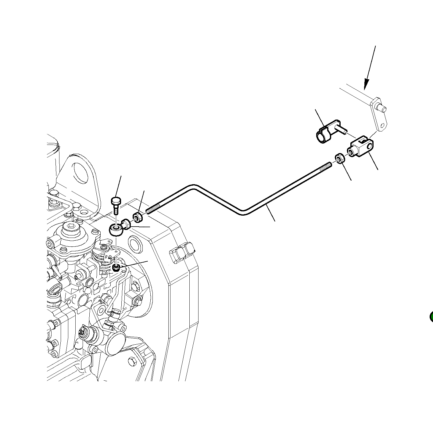 Вилка 37A-09-5Z017 Komatsu