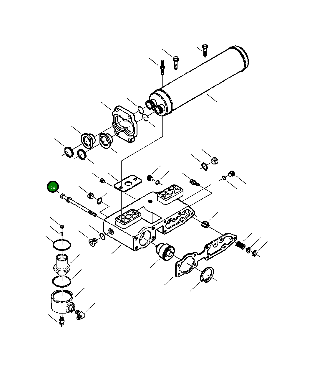 Болт - M10-1.50 X 170 1313 068 H1 Komatsu