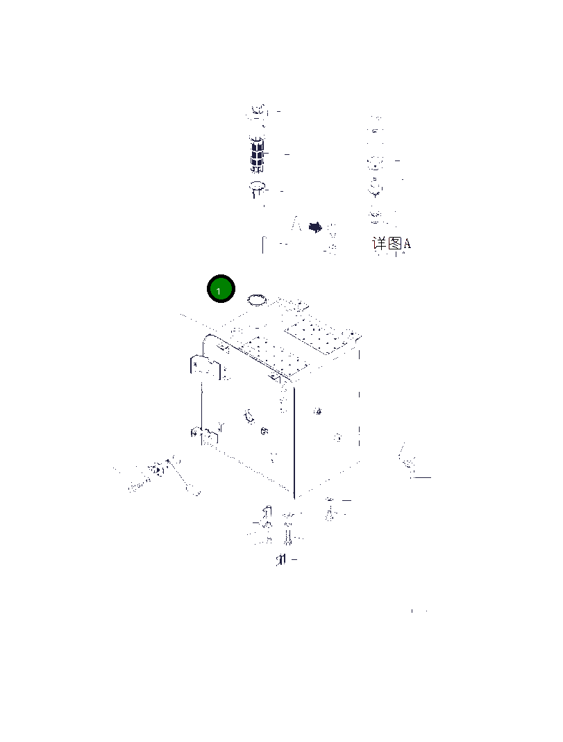Бак 203-04-17112 Komatsu