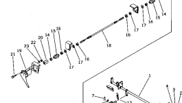 Вал M721145607320 Komatsu