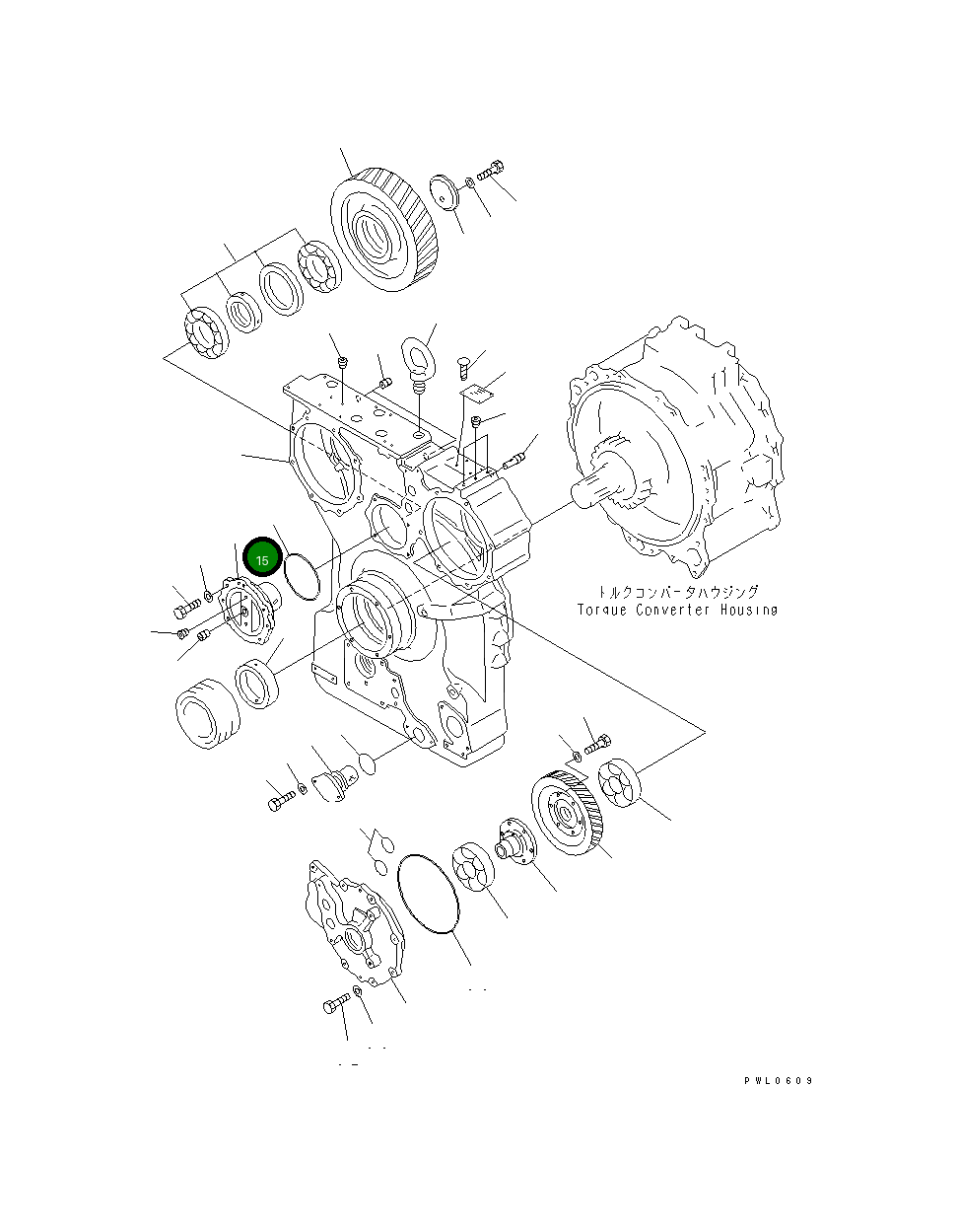 Вал 711-60-14240 Komatsu