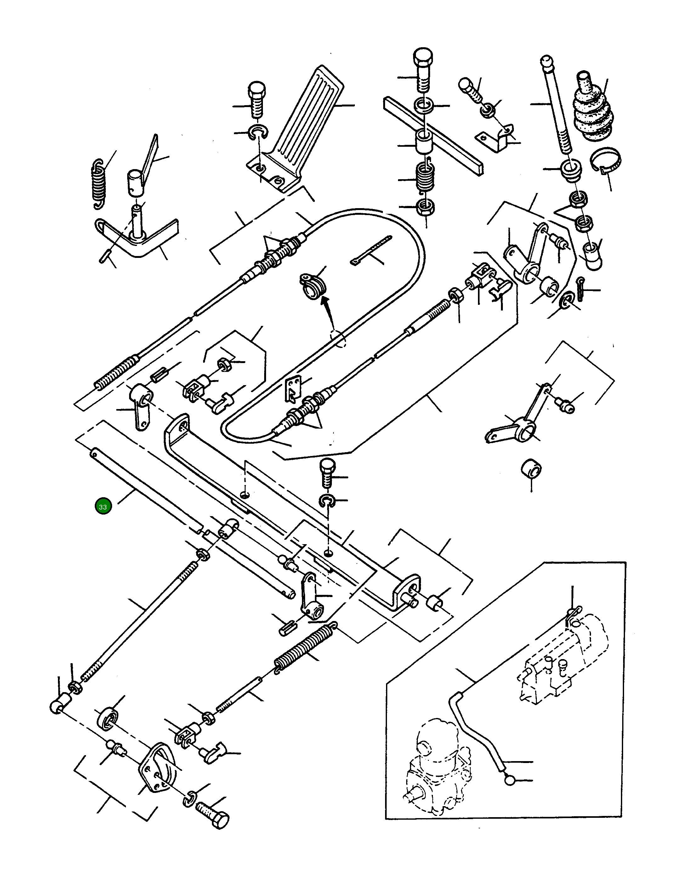 Вал 3090310M1 Komatsu