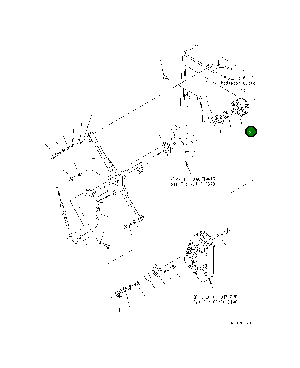Барабан 195-03-56121 Komatsu