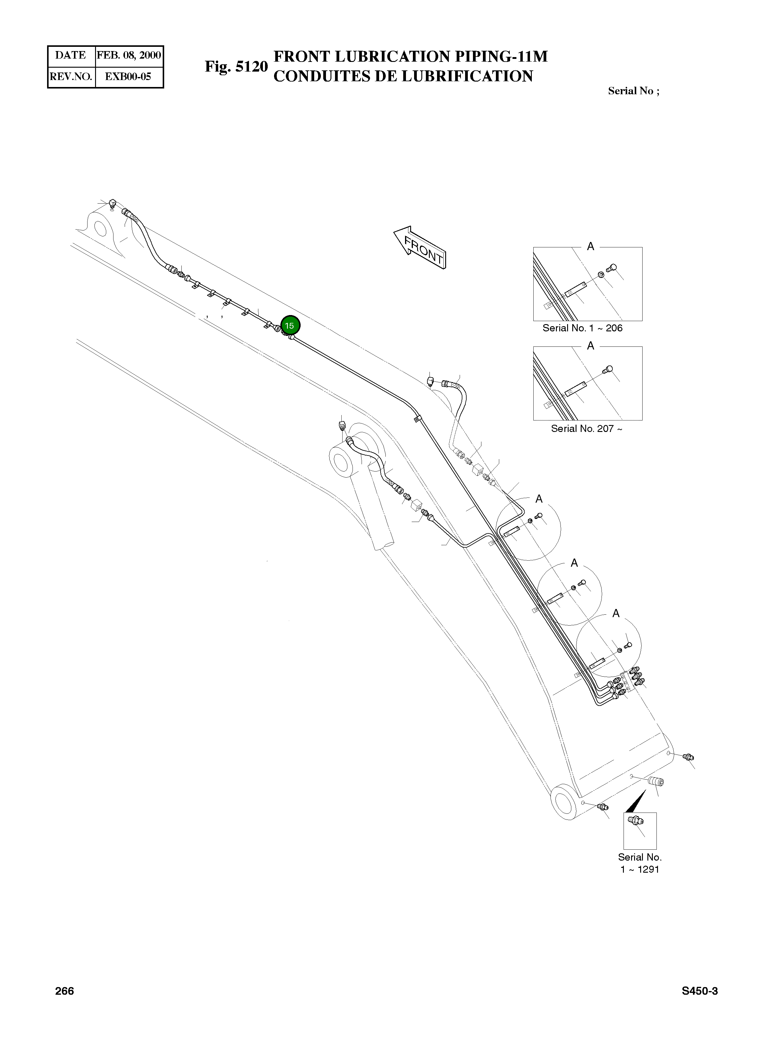 Адаптер M14X1.5-M14X1.5 2181-1935D5 Komatsu