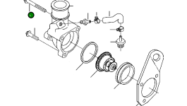 Болт (M8-1.25x70) 6732 61 6180 Komatsu