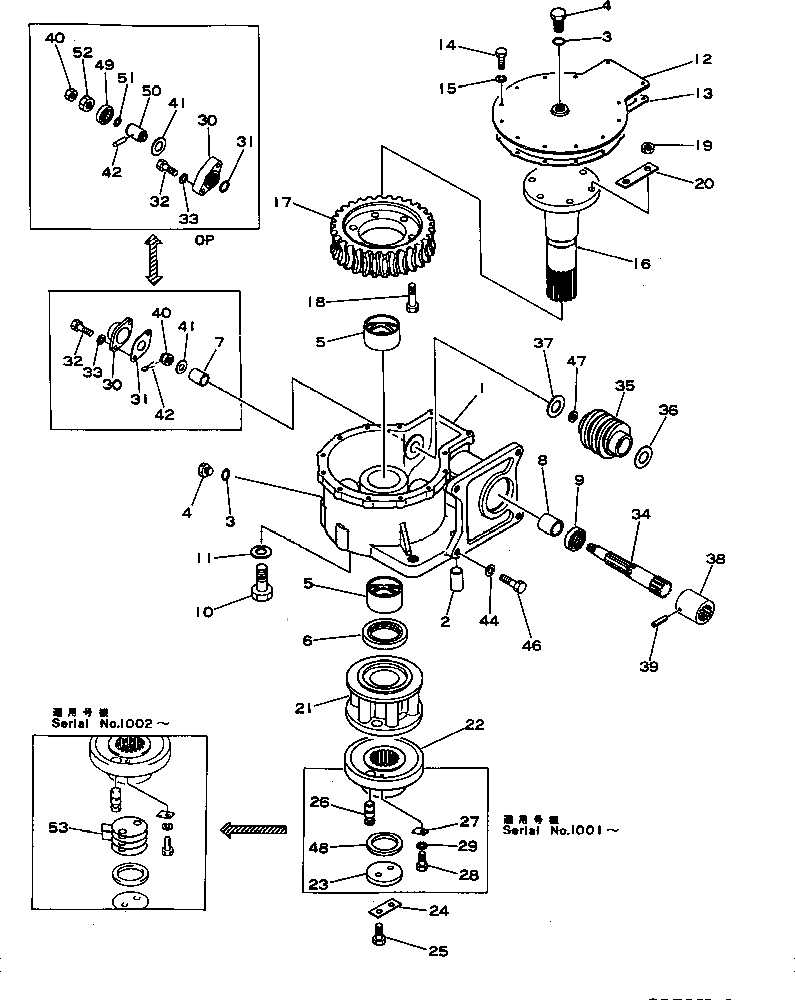 Вал 234-71-13182 Komatsu