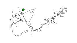 Вилка 2020-43-12170 Komatsu