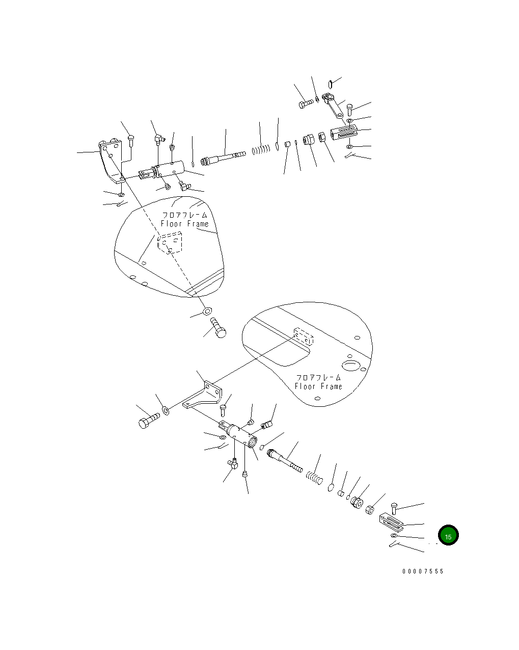 Вилка 196-49-34351 Komatsu