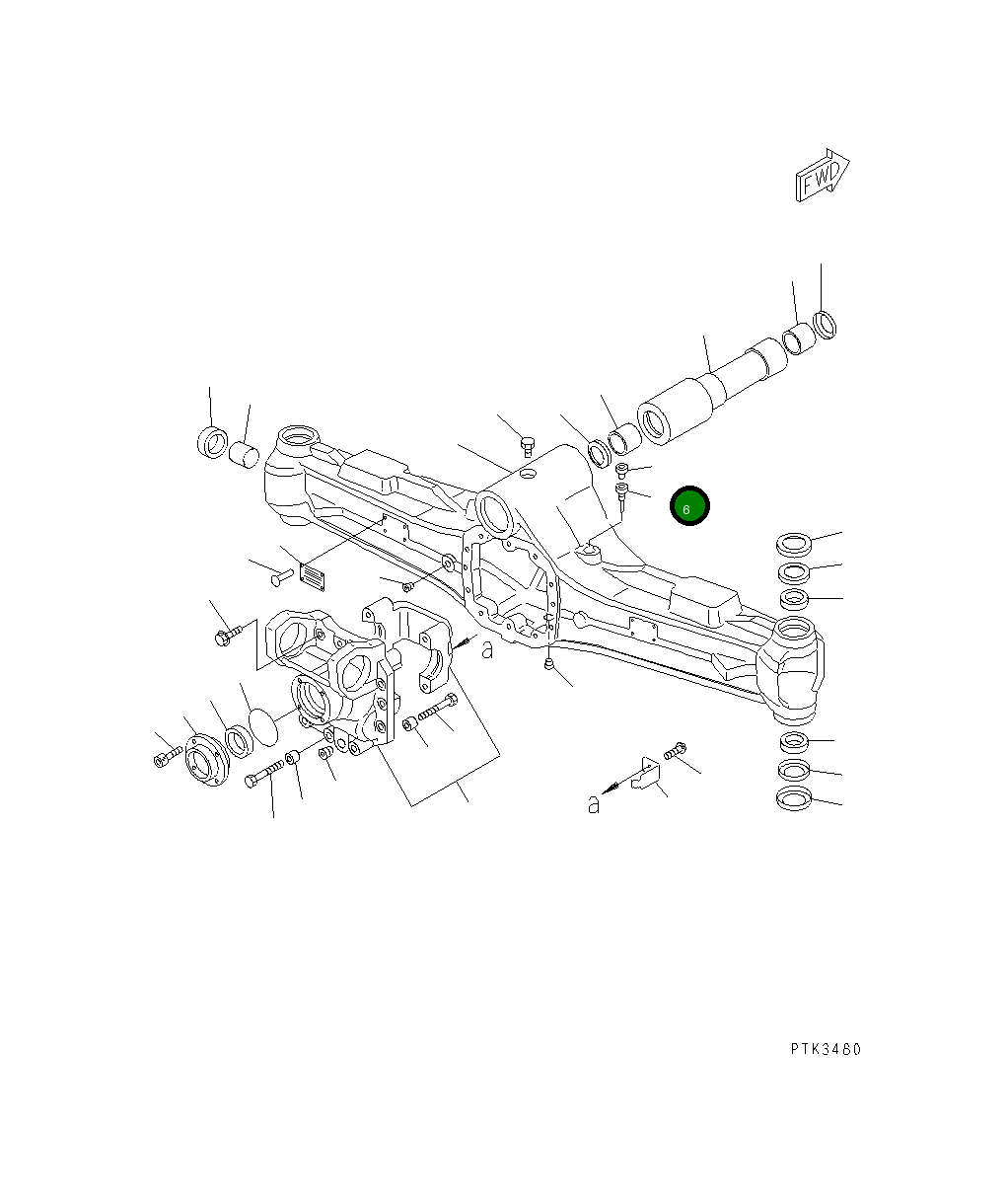 Адаптер 20E-23-K2030 Komatsu