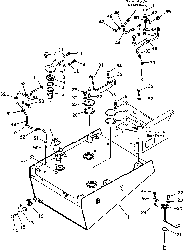 Бак 426-04-11115 Komatsu