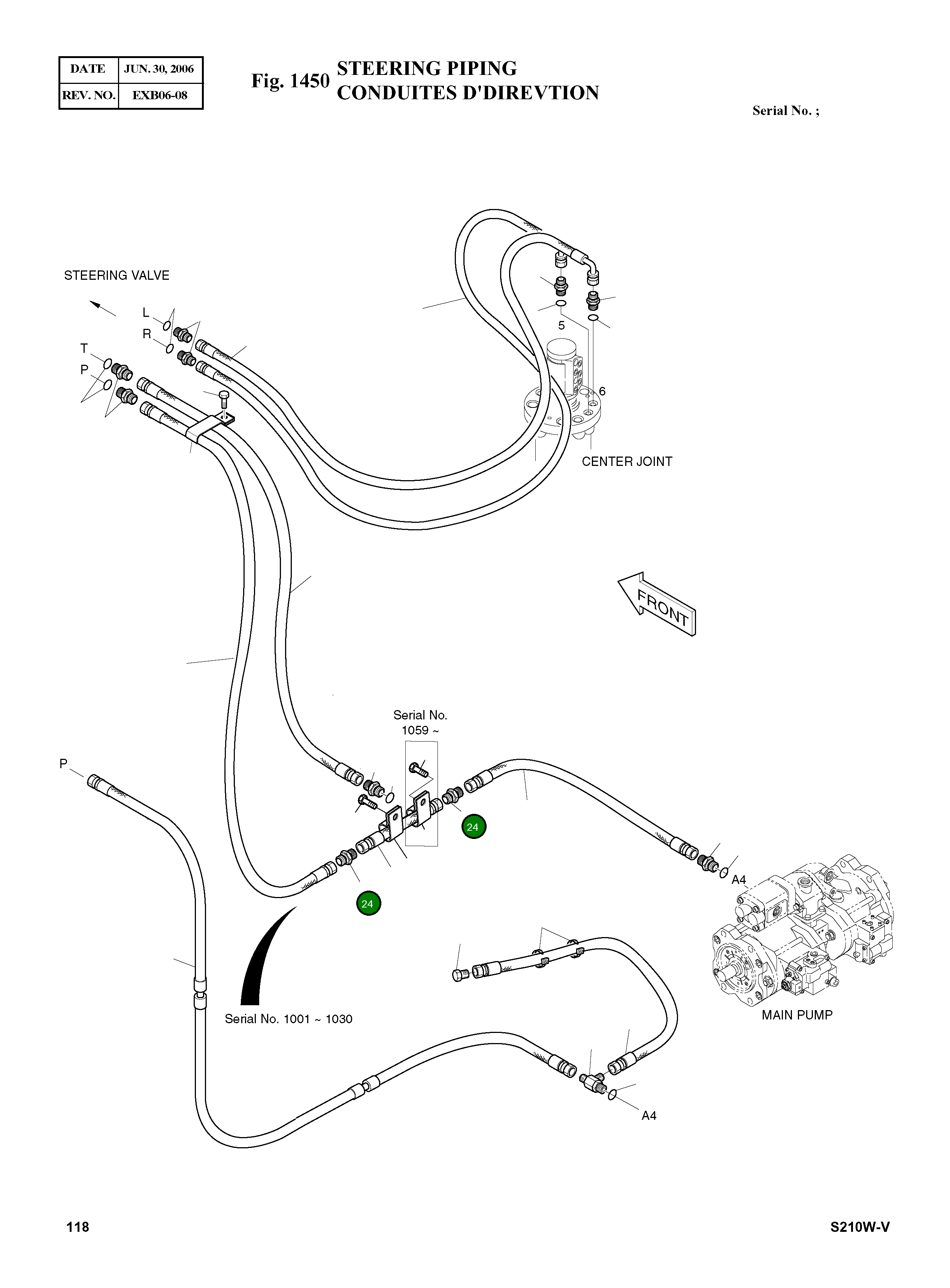 Адаптер DS2410008 Komatsu