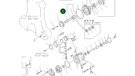 Вал 6164-61-1630 Komatsu