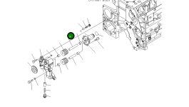 Вал 6261-51-2310 Komatsu