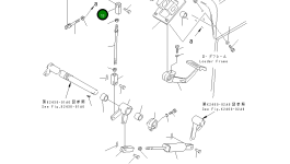 Вилка 113-43-21670 Komatsu