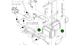 Аккумулятор WET (115D31R, повышенной ёмкости) 21Y-06-11510 Komatsu